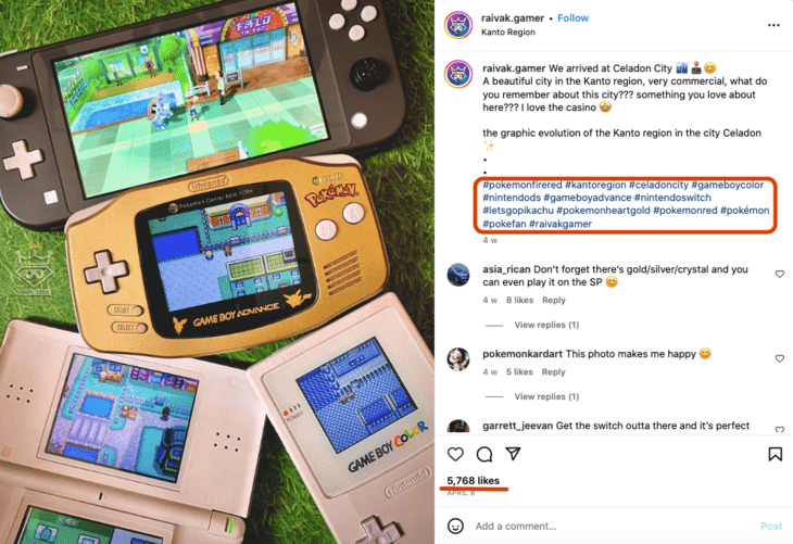 Account using only topic-based hashtags without any spam
