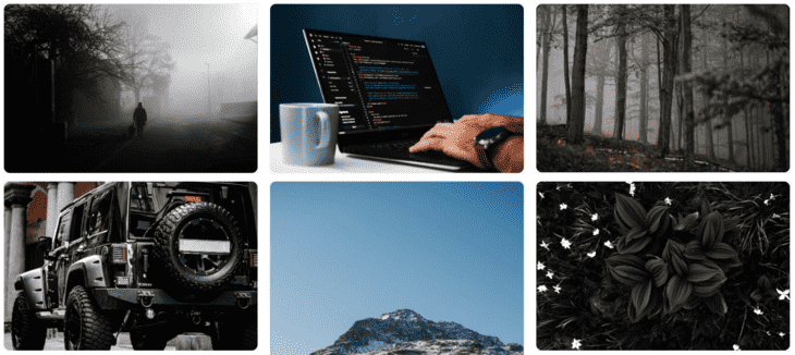 Image examples from SplitShare