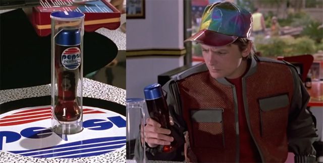 Marty McFly’s Pepsi Perfect drink from the future