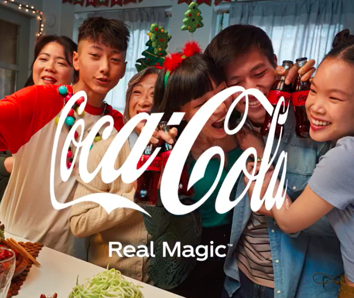 Coca-Cola is associated with real holiday magic 