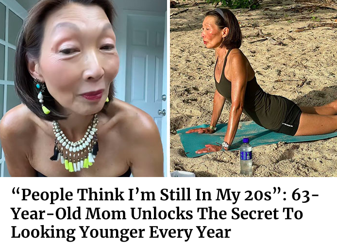 The topic of staying young is always relevant thus clickable