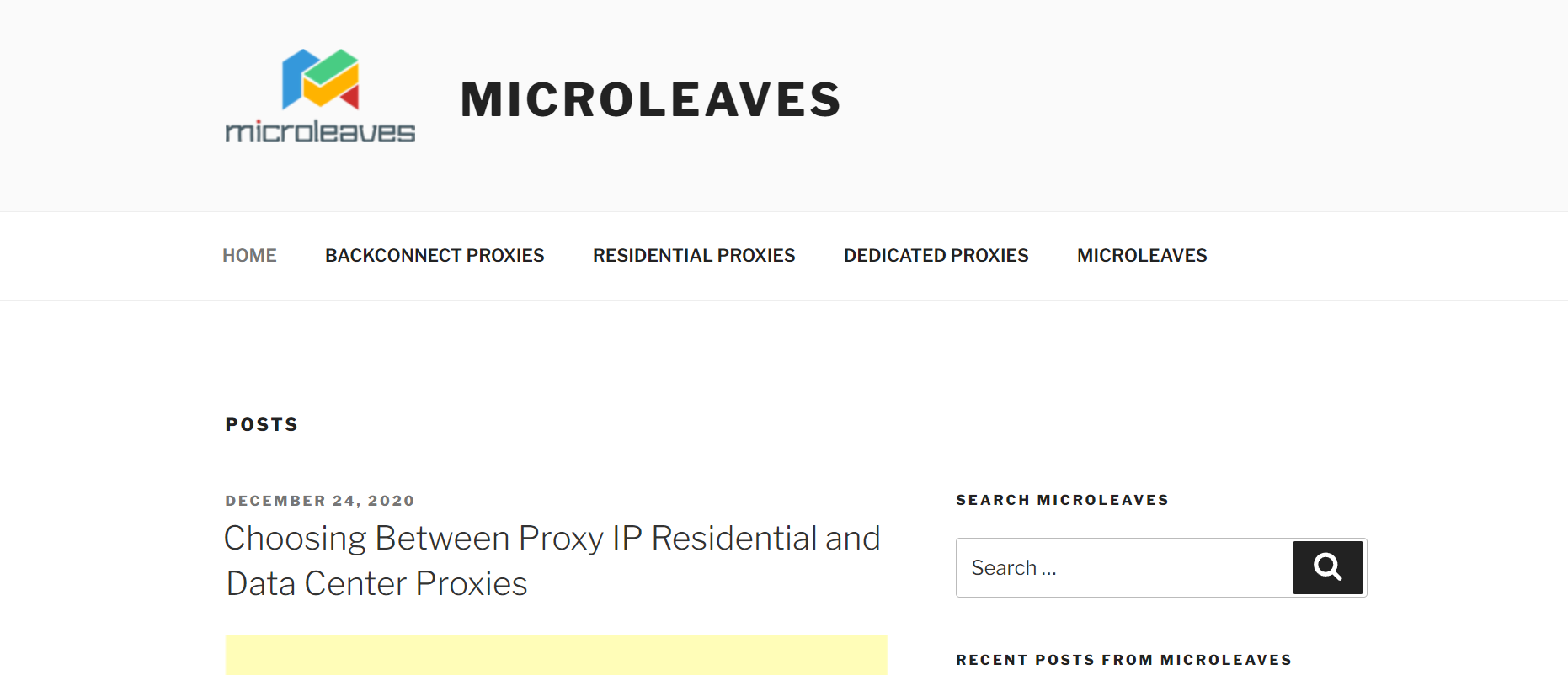 Microleaves