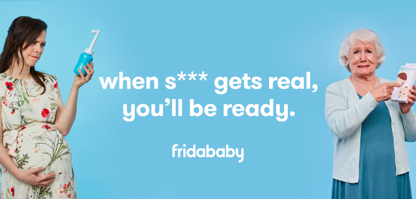 Fridababy ad preps expecting parents for unfilterable realities of parenthood