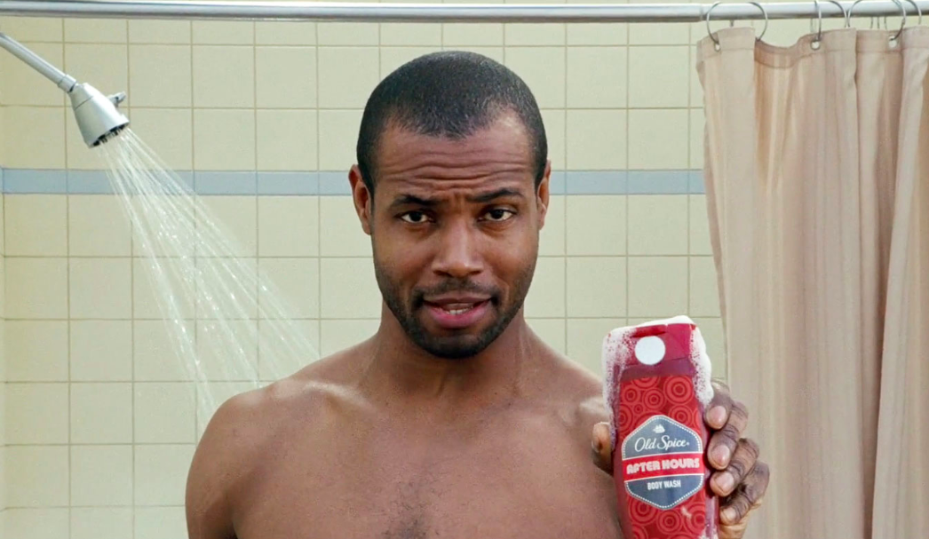 Commercial character known as “Old Spice Guy”